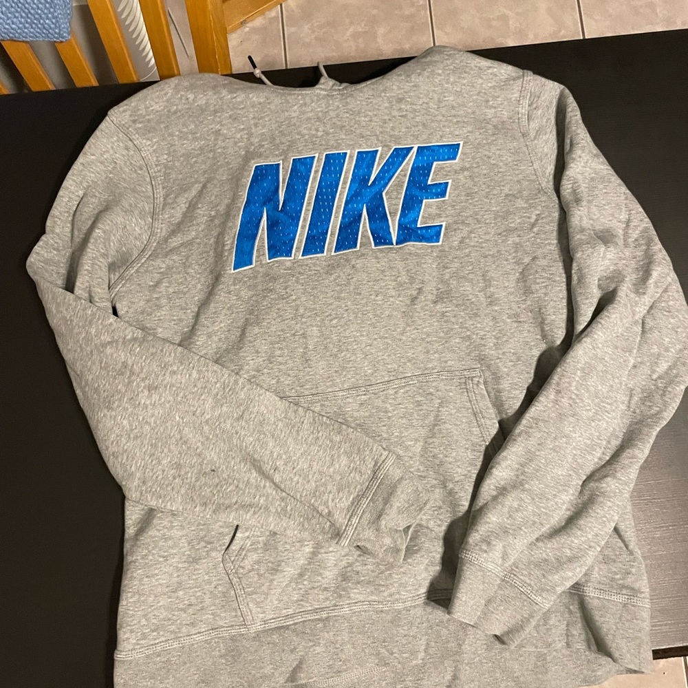Grey hoodie, size L in good condition